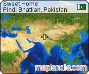 Sweet Home satellite map