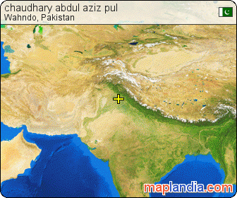 chaudhary abdul aziz pul satellite map