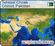 Tehseel Chowk satellite map