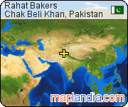 Rahat Bakers satellite map