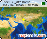 Adeel Gujjar's home satellite map