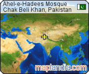 Ahel-e-Hadees Mosque satellite map
