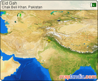 Eid Gah satellite map