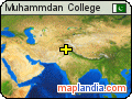 Muhammdan College satellite map