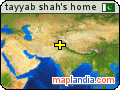 tayyab shah's home satellite map