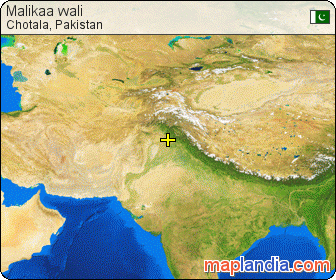 Malikaa wali satellite map