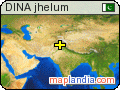 DINA jhelum satellite map