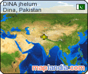 DINA jhelum satellite map