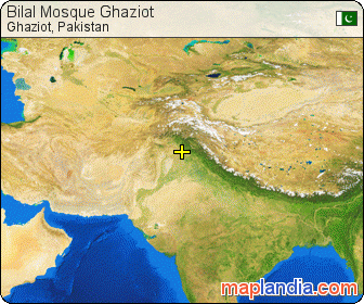 Bilal Mosque Ghaziot satellite map