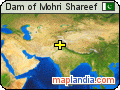 Dam of Mohri Shareef satellite map