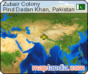 Zubair Colony satellite map