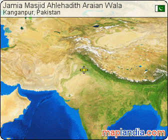 Jamia Masjid Ahlehadith Araian Wala satellite map