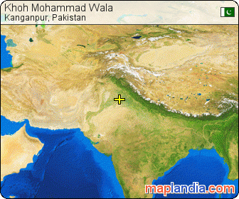 Khoh Mohammad Wala satellite map