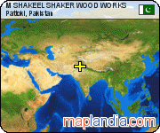 M SHAKEEL SHAKER WOOD WORKS satellite map