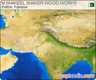 M SHAKEEL SHAKER WOOD WORKS satellite map