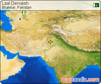 Laal Dervaish satellite map