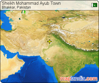 Sheikh Mohammad Ayub Town satellite map