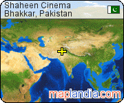 Shaheen Cinema satellite map