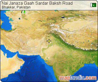 Nai Janaza Gaah Sardar Baksh Road satellite map