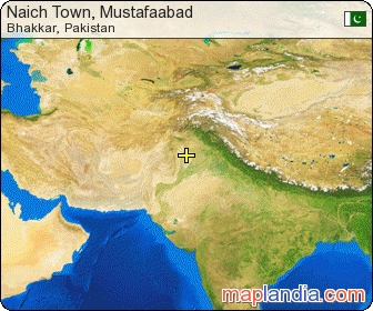 Naich Town, Mustafaabad satellite map