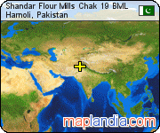 Shandar Flour Mills Chak 19 BML satellite map