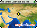 Haji Ameer Qalam khan draz khel  satellite map