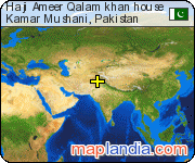 Haji Ameer Qalam khan house satellite map