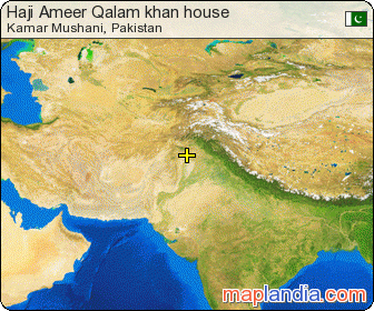 Haji Ameer Qalam khan house satellite map
