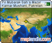 Pir Mubarak Sah`s Mazar satellite map