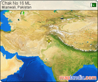 Chak No 16 ML satellite map