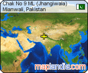 Chak No 9 ML (Jhangiwala) satellite map