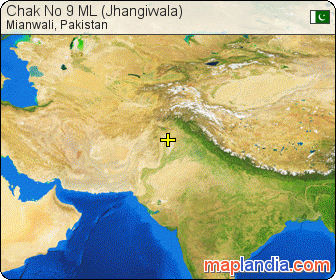 Chak No 9 ML (Jhangiwala) satellite map