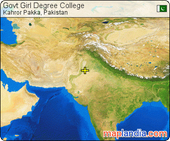 Govt Girl Degree College satellite map