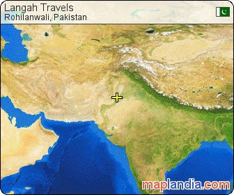 Langah Travels  satellite map