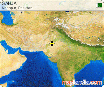 SAHJA satellite map