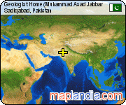Geologist Home(Muhammad Asad Jabbar satellite map