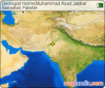 Geologist Home(Muhammad Asad Jabbar satellite map