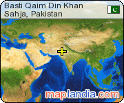 Basti Qaim Din Khan satellite map