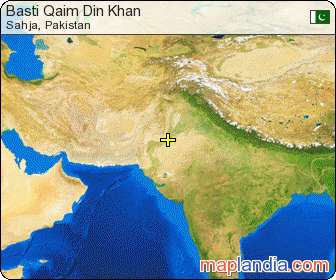 Basti Qaim Din Khan satellite map