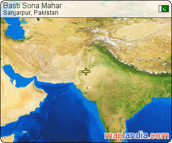 Basti Sona Mahar satellite map
