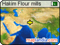 Hakim Flour mills satellite map