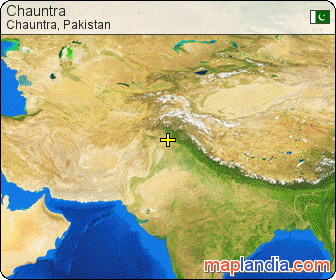 Chauntra satellite map