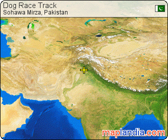 Dog Race Track  satellite map