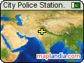City Police Station. satellite map