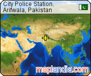 City Police Station. satellite map