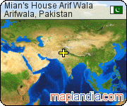 Mian's House Arif Wala satellite map