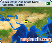 Jamia Masjid Ajaz Ghalla Mandi  satellite map