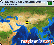 Generation X Dreamland Gaming Zone satellite map