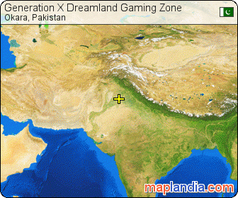 Generation X Dreamland Gaming Zone satellite map