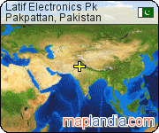 Latif Electronics Pk satellite map